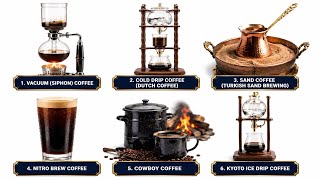 Every Coffee Brewing Method Explained