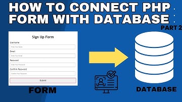How to connect an HTML form to a MySQL database in PHP in HINDI | PHP FORMS Part 2