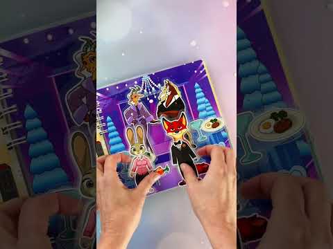 Игровой альбом на липучках Зоогород, видео 1