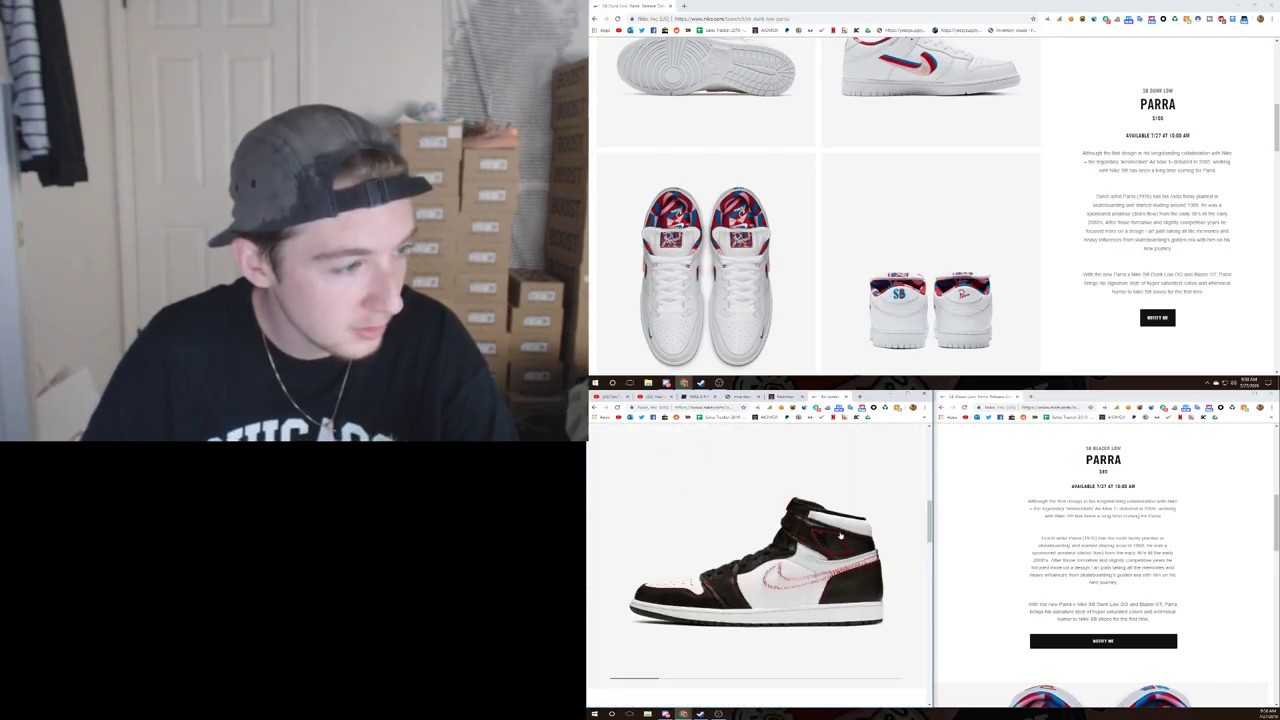 snkrs parra