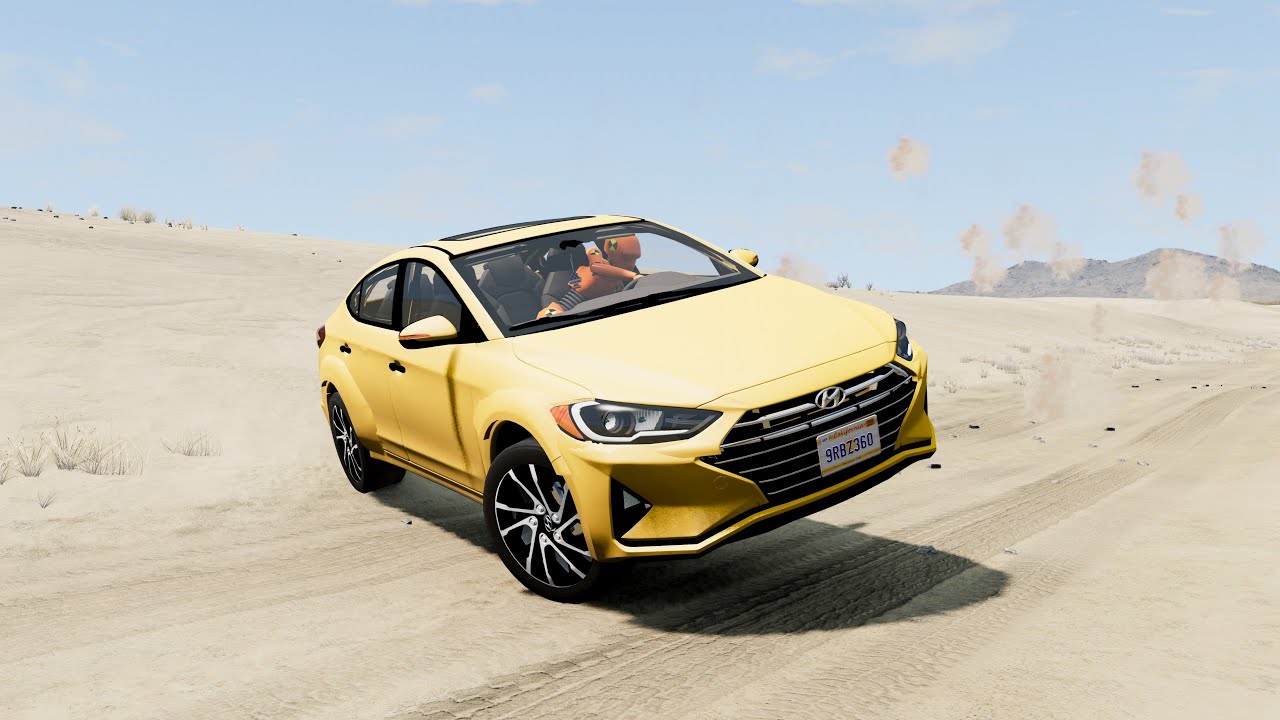 محاكي الحوادث : انقلاب السيارات بسرعة عالية 10# BeamNG drive