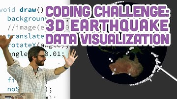 Coding Challenge #58: 3D Earthquake Data Visualization