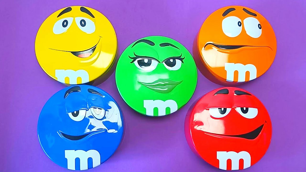 Mystery Candy Tins | ASMR Unboxing Skittles & M&M' s Delight