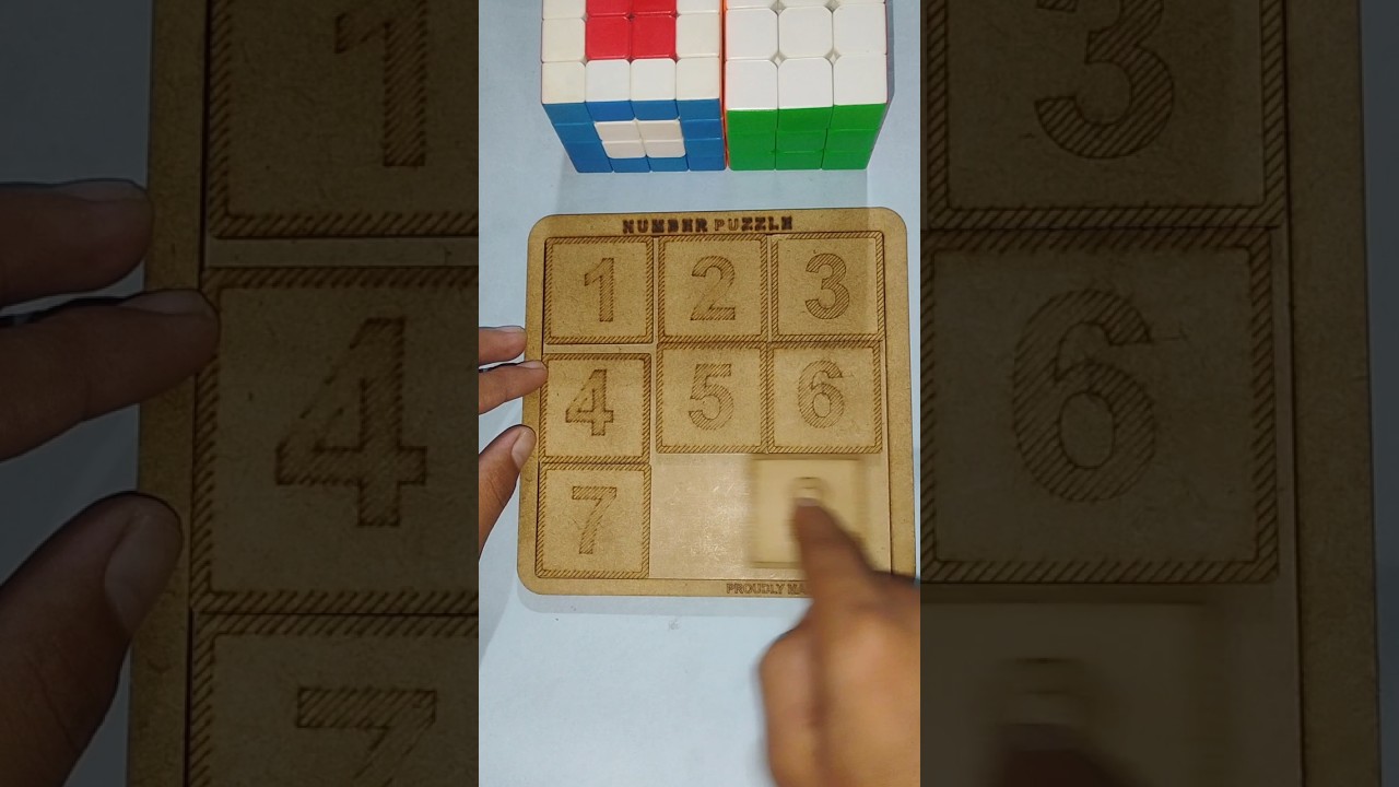 Slide puzzle master solve