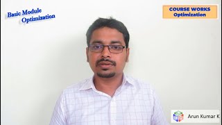 OPTIMIZATION | BASIC Module