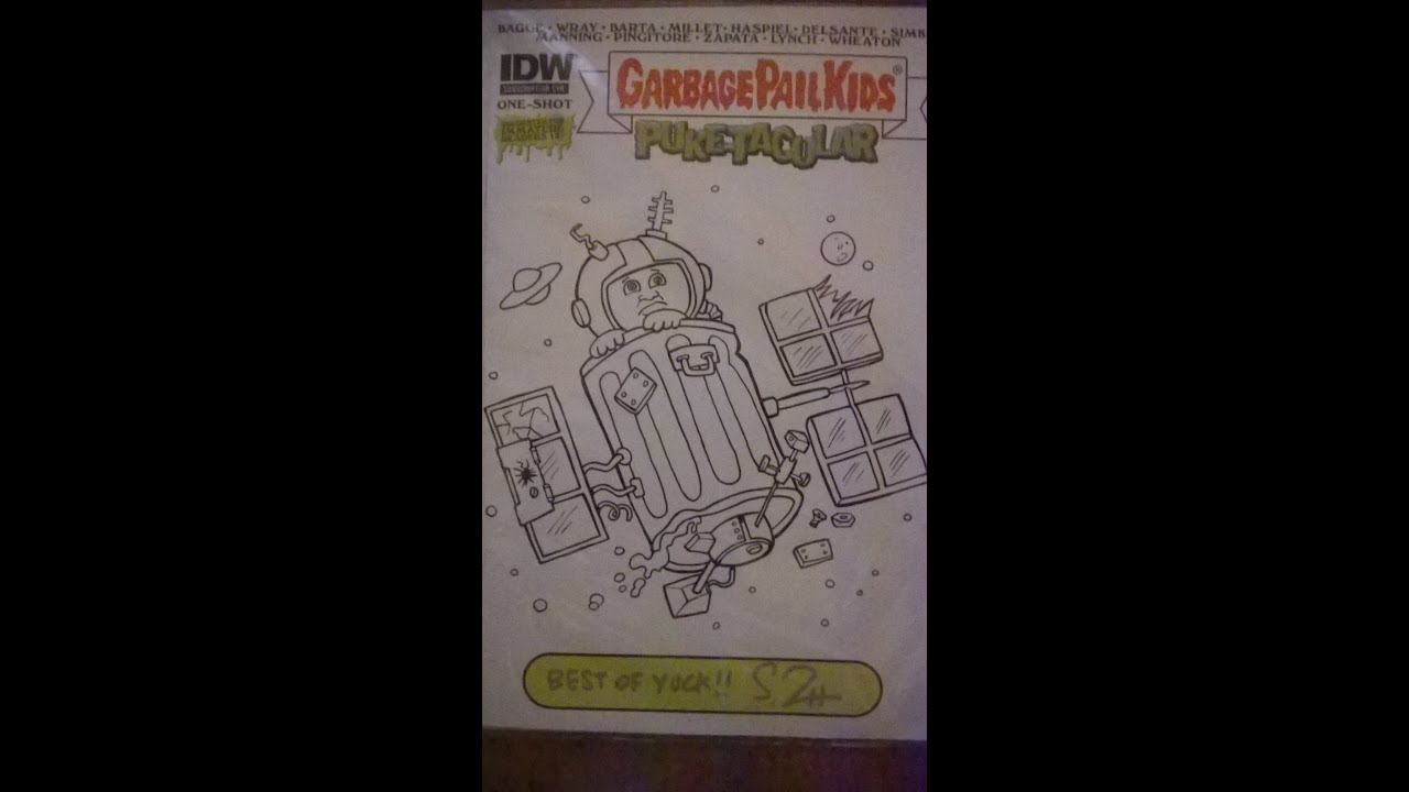 How to Contact Garbage Pail Kids Artists for commission work