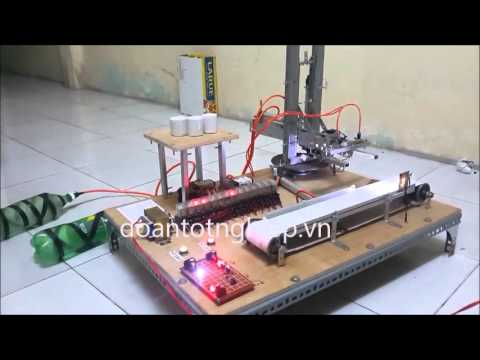 Tải Nhanh Thiết kế và chế tạo hệ thống robot tay gắp sản phẩm