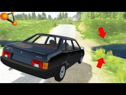 УСНУЛ ЗА РУЛЕМ - BeamNg Drive