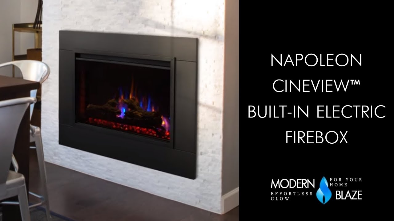 Napoleon Cineview™ Built-in Electric Firebox