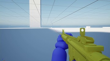 UE4 Ballistic Physics Test #1