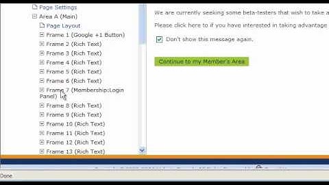 Frame Margins - Websiteforge Ecommerce Website