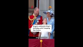 Royals celebrate King's birthday with Trooping the Colour