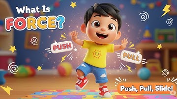 Easy Way to Learn Science with PUSH & PULL Song for Kids