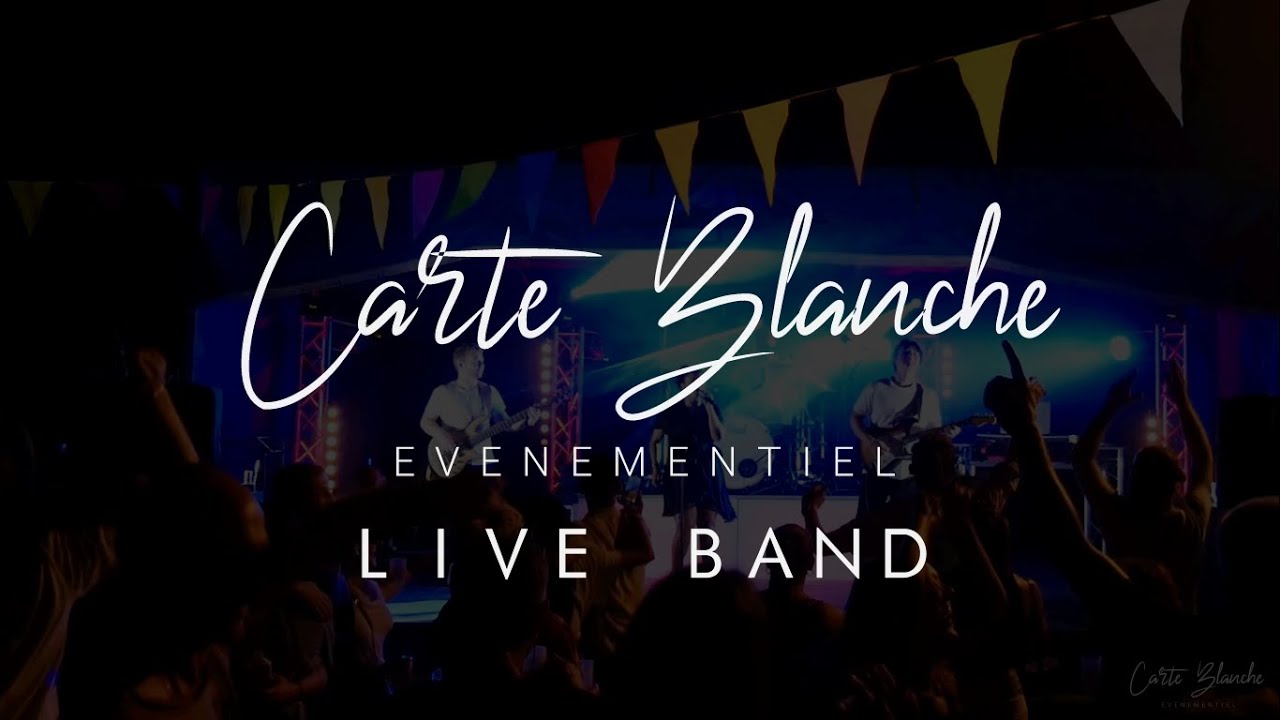 Groupe Carte Blanche LIVE BAND YouTube