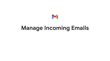 Manage incoming emails