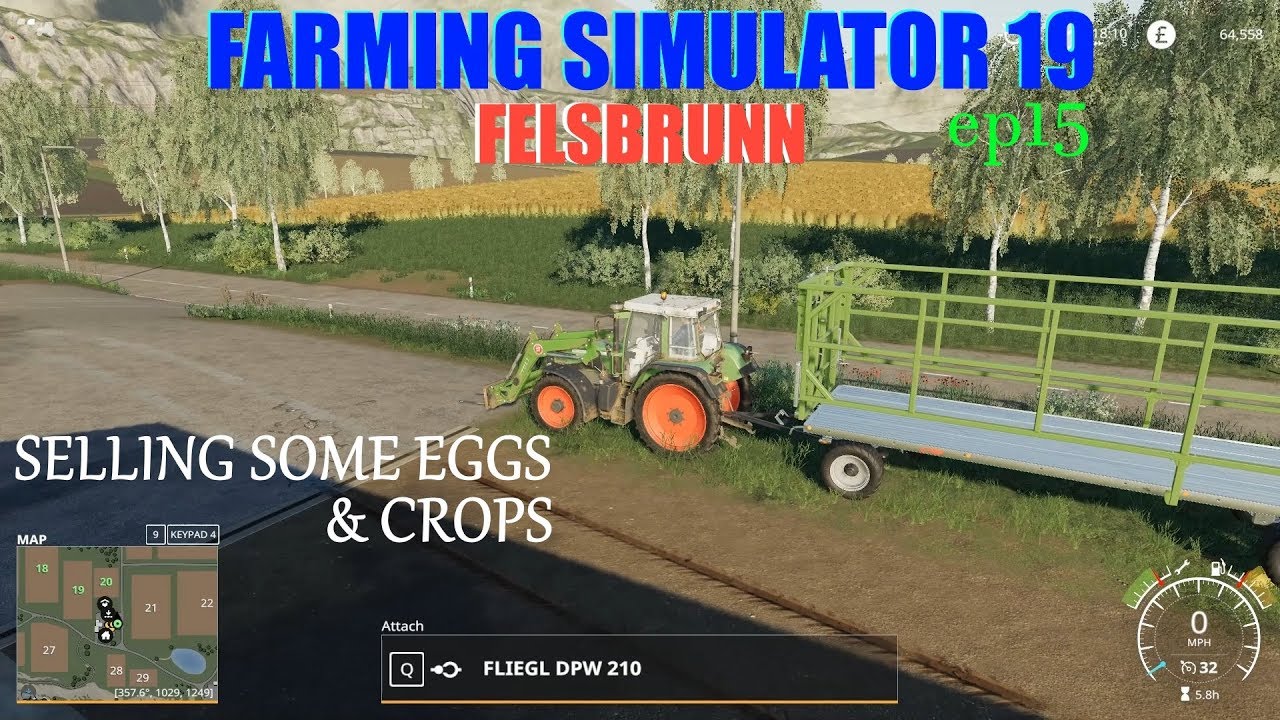 Farming Simulator 19 Selling Eggs