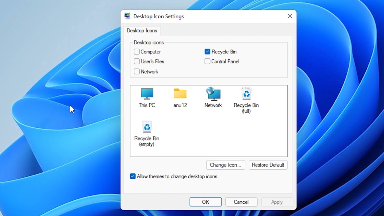 windows 8 add icons to desktop