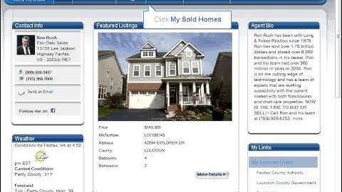 L&F Portal Website- Homepage Toolbar
