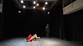 Anastasia Vakhnjak, Ruslan Baranov, Tomas Mettler Dance Improvisation Pushok - Fest In Kiev