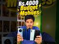 ₹4000 Only! Best Android Phones
