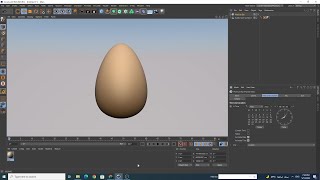 Celebrity Cinema 4D Modeling Tutorial – Create a Realistic Egg Step by Step Profile