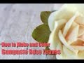 How to Make and Color Gumpaste Rose Leaves