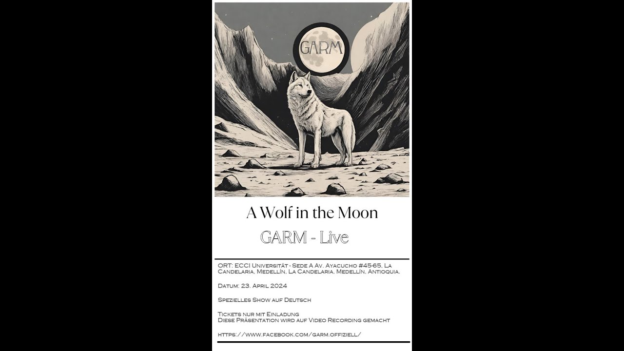Guarda GARM - A Wolf in The Moon (Live in Medellín), FULL CONCERT 2024 su YouTube Guarda GARM - A Wolf in The Moon (Live in Medellín), FULL CONCERT 2024 su YouTube