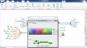 iMindMap 6 - Inserting Boundaries
