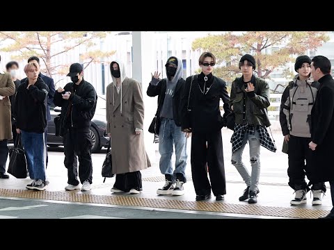 240111 ENHYPEN (엔하이픈) 인천공항 출국 Incheon Airport Departure