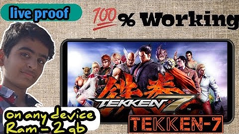 How to Install and Play Tekken 7 Game in Android Free of Cost | 💯% real with Live Proof |