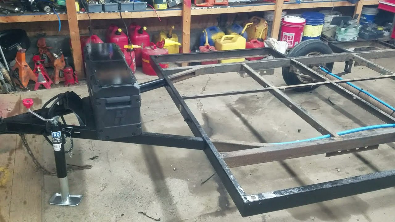 pop-up-camper-to-utility-trailer-build-part-1-youtube