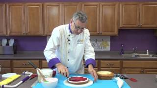 How To Slice And Fill A Cake Global Sugar Art