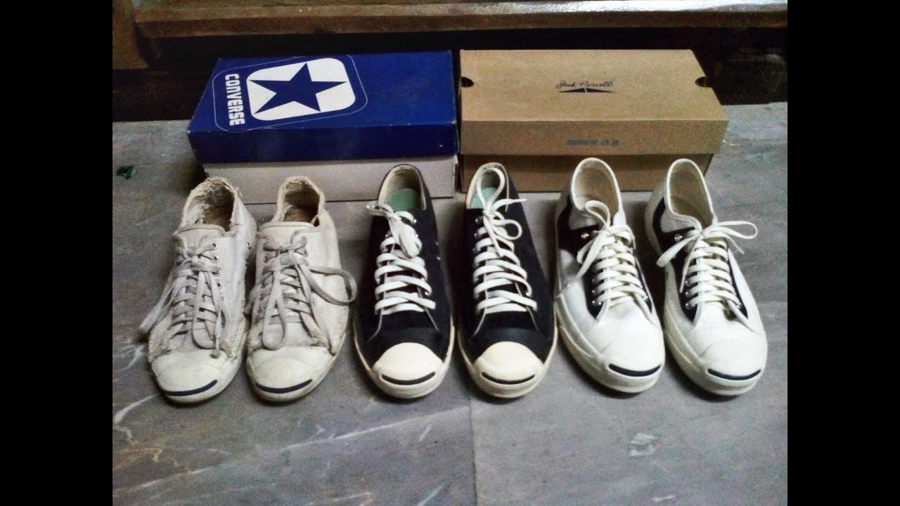 Review Jack Purcell Retro V.1 Rally White/Black Repro 1980 (Thailand ...