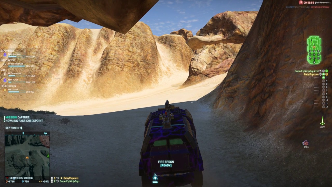 PlanetSide 2- Funny Moments Pt. 7 Big Saggy Face