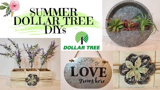 Easy Summer Dollar Tree DIYs with Galvanized Metal Accents | Dollar Tree Wall Vase DIY