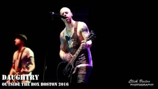 Daughtry performing Home at Outside The Box Boston 2016