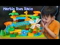 MARBLE RUN RACE | UNBOXING ASMR | BUILDING BLOCKS