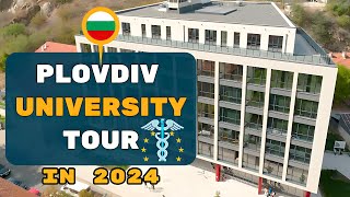 Exploring Plovdiv Medical University - Plovdiv University Tour 2024 (Ep - 1) | Study In Bulgaria