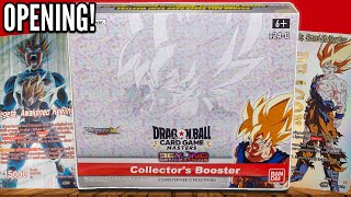 The Official Dragon Ball Super Card Game Collector's Booster Box Opening!