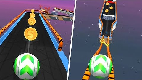 Sky Rolling Ball 3D - All Level Gameplay Android,iOS(level 15-17)