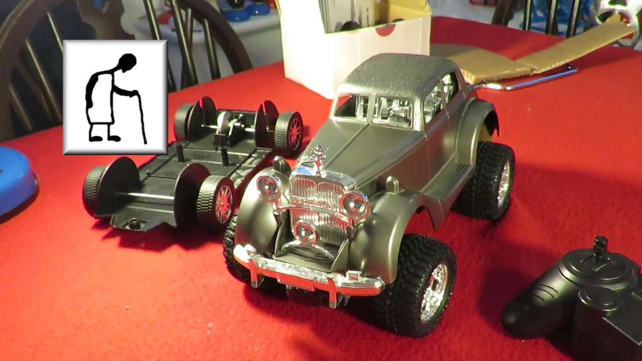 Toy Grade RC conversion for my Zeppelin toy car YouTube