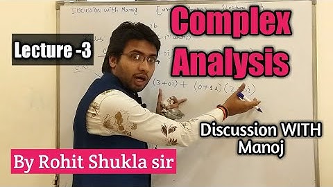 Complex Analysis lecture- 3 by Rohit Shukla sir #GAYATRIeducationclasses