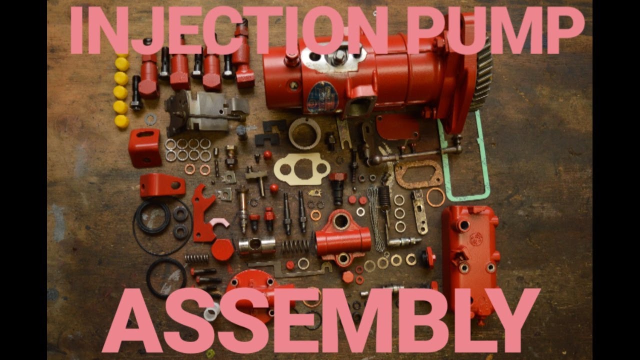 C.A.V DPA Diesel Injection pump FULL Assembly - YouTube