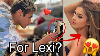 Andrew bought jewelry for lexi #landrew #lexirivera