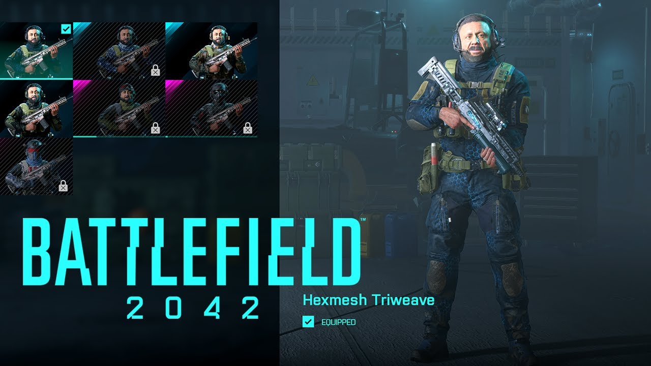 Battlefield 2042 - Boris Character Outfit - Hexmesh Triweave
