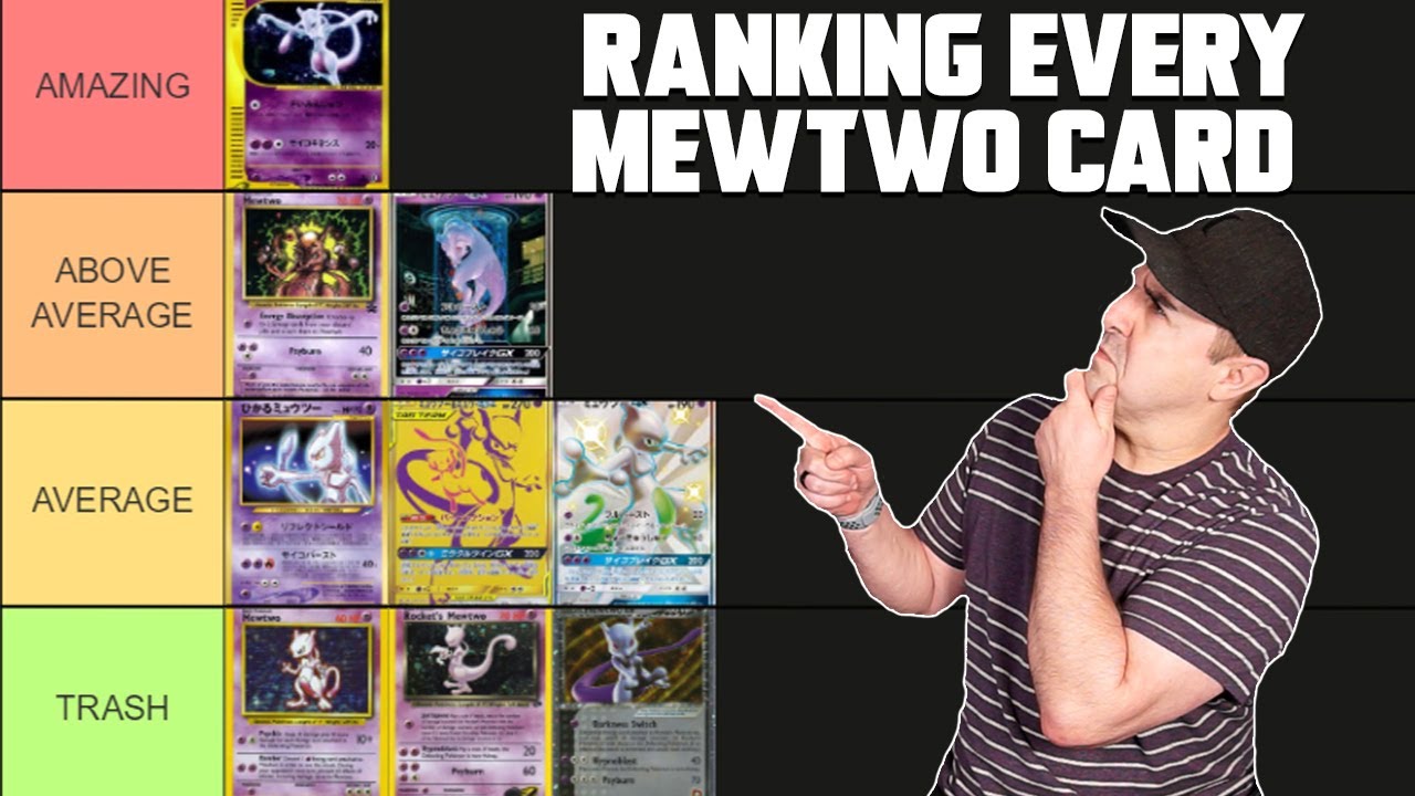 Ranking Every Mewtwo Pokemon Card Ever Made!