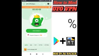 How to mod UFO VPN || Mod any app || ufo VPN MOD APK || MOD BY AK Hacker screenshot 3