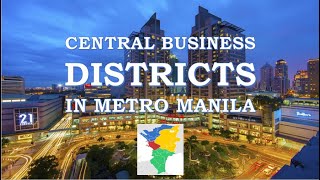 Central Business Districts In Metro Manila Statsph Videos