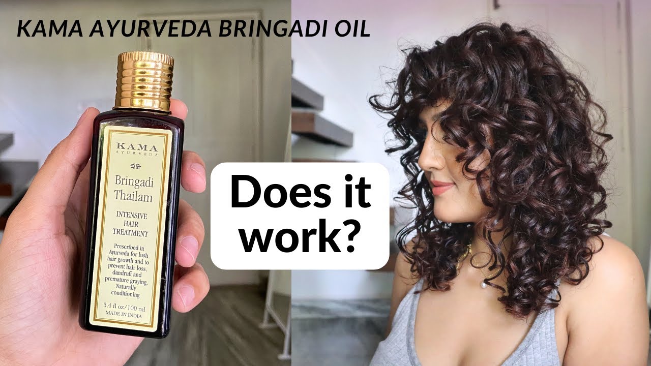 Kamaayurvedain Bringadi Intensive Hair Treatment Oil Review Does It Work Youtube