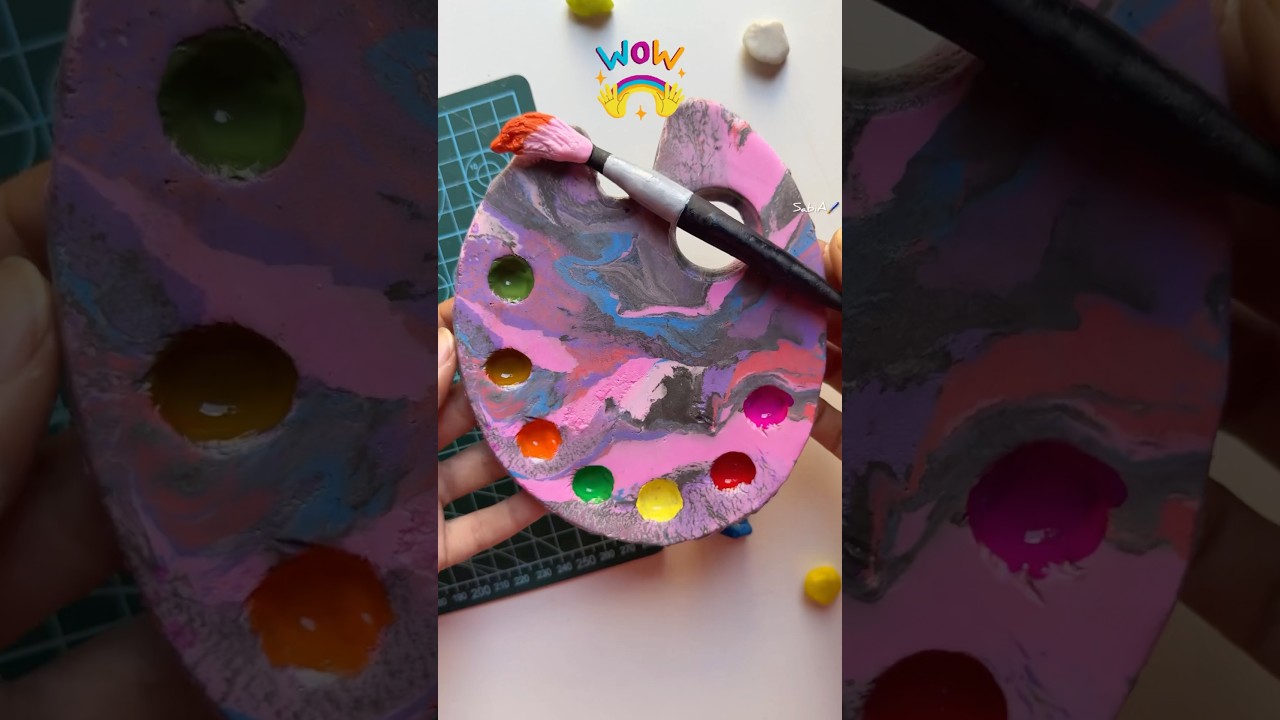 What?😱painting pallet DIY #shorts #youtubeshorts